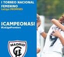El Madrid CFF, campeón de LaLiga Promises femenina