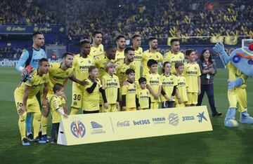 Once inicial del Villarreal