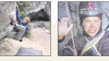 <b>COMO UNA ARAÑA. </b>Houlding se enganchó muy joven a la escalada. Antes de cumplir los 11 años ya había escalado en Lake District o Marruecos. A los 16, se dio a conocer subiendo a vista las vías más comprometidas de Gran Bretaña.