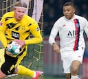 Los datos de Haaland superan a los de Mbappé