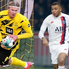 Los datos de Haaland superan a los de Mbappé