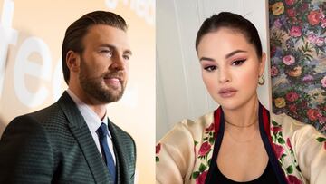 Imagen de Chris Evans y Selena Gomez.