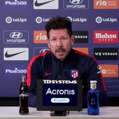 Simeone: "El que tiene que mejorar soy yo"