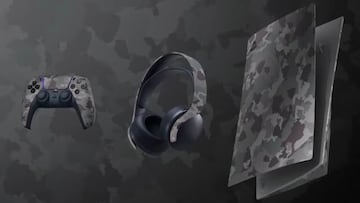 Gray Camouflage, así es el nuevo color de PS5, el Dualsense y los Pulse 3D