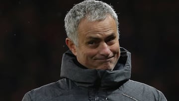 El entrenador portugu&eacute;s del Manchester United, Jos&eacute; Mourinho.