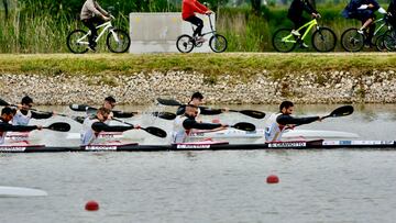 Jácome y Corbera, oro en C2 200; doble plata en los K4 500