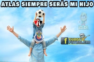 Chivas también triunfa ante Atlas en los memes del Clásico Tapatío