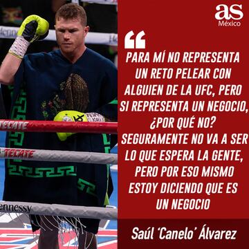 'Canelo' en entrevista con el programa Versus.