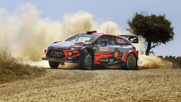 2019 FIA World Rally Championship
Round 08, Rally Italia Sardegna
13 - 16 June 2019
Dani Sordo
Photographer: Austral
Worldwide copyright: Hyundai Motorsport GmbH