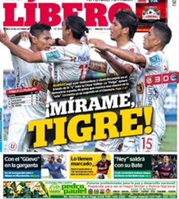 Portadas de la prensa deportiva