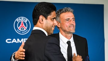 Al Khelaïfi alucina con Luis Enrique