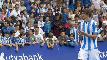 Le Normand, con jóvenes aficionados