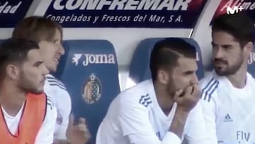 Luka Modric sent Isco out to warm up after Getafe equaliser