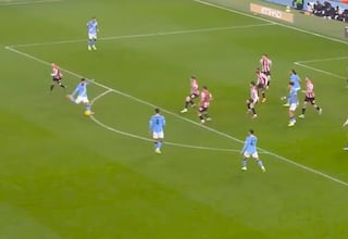 El golazo del City que terminó en un elogio inesperado de Guardiola: ni con Messi dijo algo así