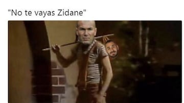 Los mejores memes de la dimisión de Zidane