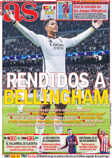 Las portadas de AS de diciembre