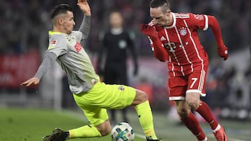 Partido en vivo de la Bundesliga entre Bayern M&uacute;nich y Colinia
 