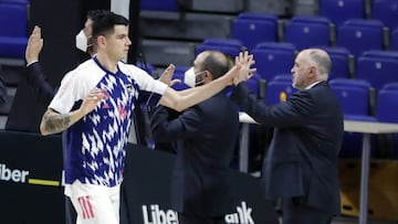 Laso: "Thompkins no jugar¨¢ el Cl¨¢sico, el resto est¨¢ disponible"