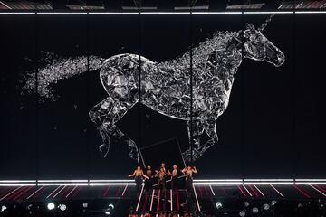 La cantante israelí con la canción 'Unicorn'.