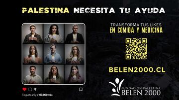 Así es la campaña Dona tu Luz por Palestina