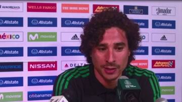 Guillermo Ochoa: &quot;Seguimos so&ntilde;ando con llegar lejos&quot;