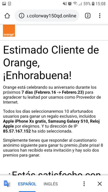 Cuidado, Ni Movistar ni Orange te van a regalar un iPhone gratis