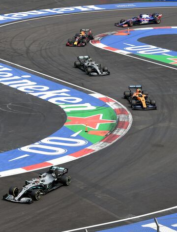 La gran victoria de Hamilton en México en imágenes