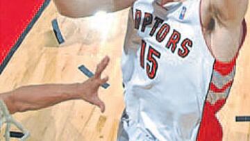 <b>EL PARTIDO DE SU VIDA. </b>Garbajosa soñó con un partido como éste.