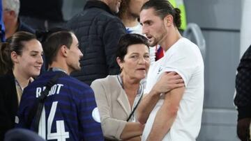 Rabiot y su madre