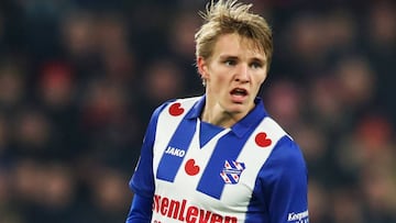 Odegaard's struggles continue on loan at Heerenveen