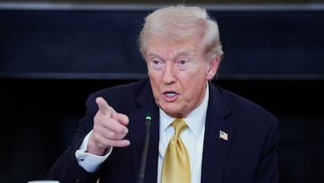 Luego de charlar con Daniel Lurie, el alcalde de San Francisco, el presidente de Estados Unidos canceló el despliegue de la Guardia Nacional.
. REUTERS/Jonathan Ernst