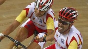 <strong>ÉXITO.</strong> La pareja española ha logrado una medalla de un valor incalculable, ya que no estaban entre los favoritos.