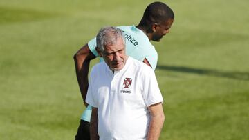 Fernando Santos, seleccionador de Portugal.