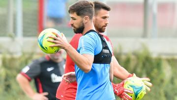Yeray, con Simón