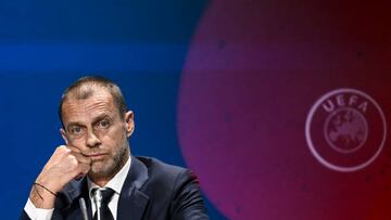 UEFA negó en 2016 el caso de corrupción de Ceferin