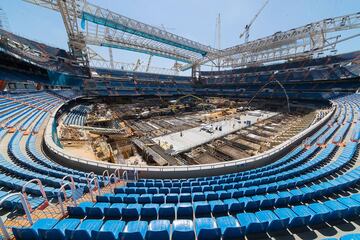 Las imágenes más recientes del Bernabéu a pocos días de su estreno