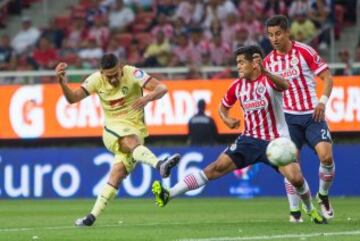 Andrade dispara ante la marca Chiva.