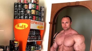 El fisioculturista ruso Nikita Tkachuk