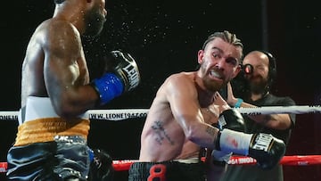 10/03/24 COMBATE BOXEO JONFER CORRALES EN FRONTON MIRIBILLA