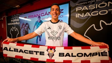 Fran Gámez presentación Albacete Balompié.