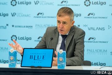 Lucas Alcaraz, en rueda de prensa.