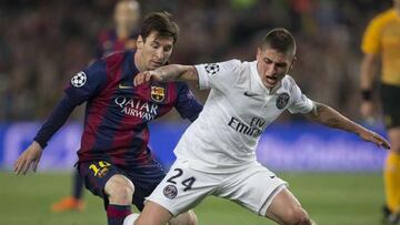 Verratti tambi¨¦n pide a Messi: "Ser¨ªa otro regalo del f¨²tbol"