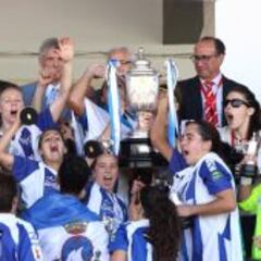 El Sporting de Huelva da la sorpresa y conquista la Copa