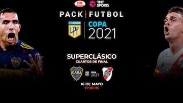 Boca - River: ¿se puede contratar el Pack Fútbol por un día para ver el Superclásico?