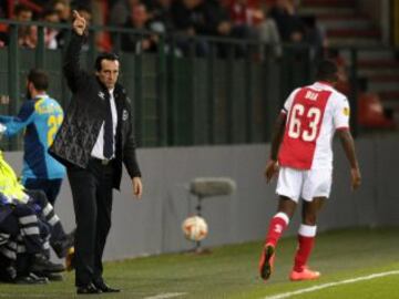 El entrenador del Sevilla, Unai Emery.