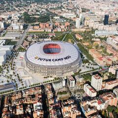 OK a las zonas verdes del Espai Barça