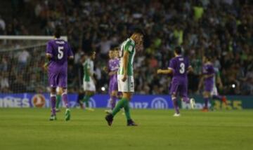 El Betis lamenta el 0-3 de Marcelo. 