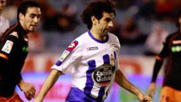 <b>CON GANAS. </b>Valerón aún quiere ayudar al Depor en el campo.