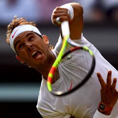El saque devuelve a Nadal a cuartos siete años después