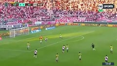 ¡Lo que se perdió Borré en el Aldosivi-River! ¡Qué hiciste!